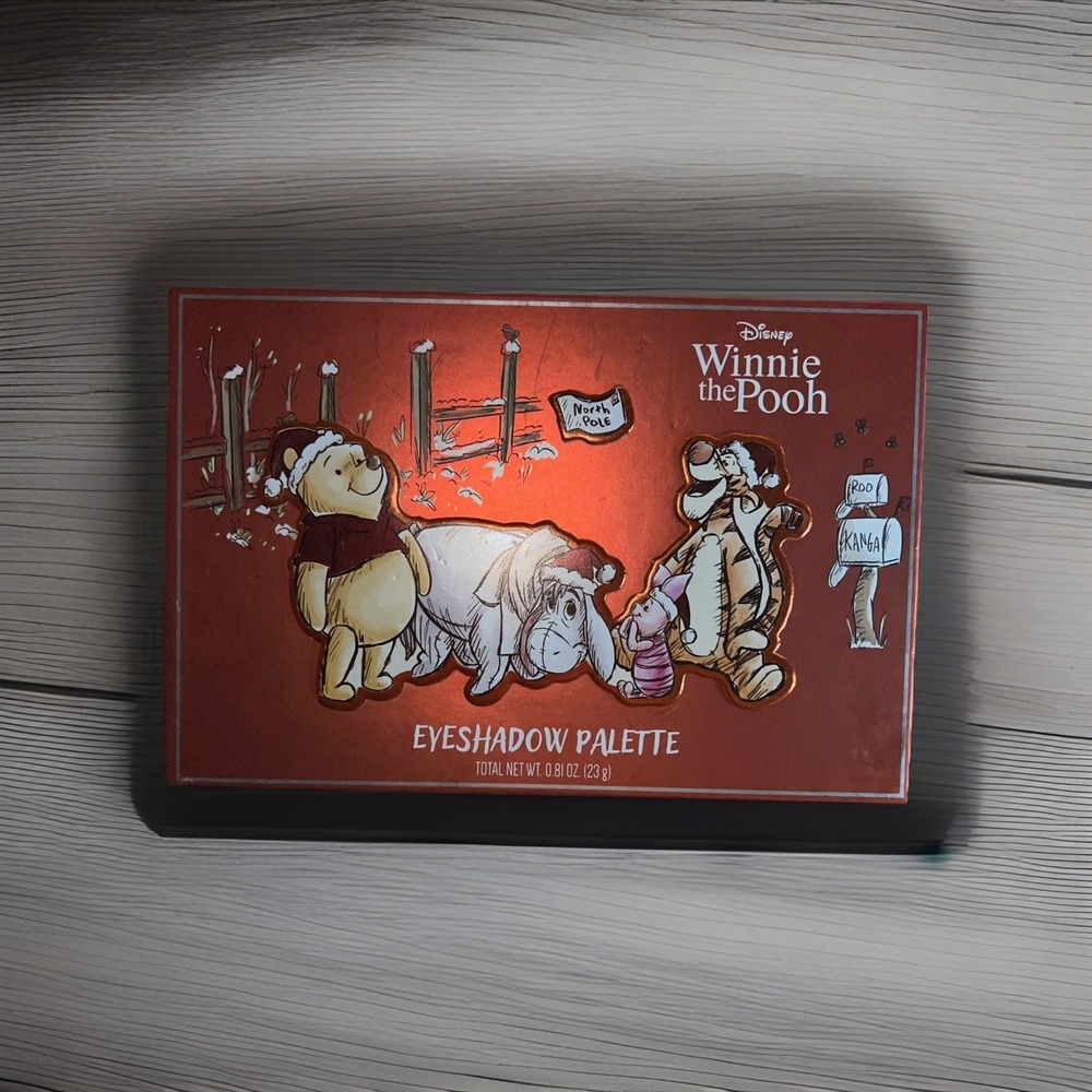 Disney Winnie the Pooh Eyeshadow Palette Holiday Christmas Taste Beauty 12 Shade